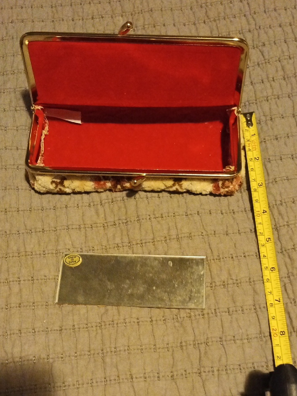Vintage Floral Tapestry Bag/Makeup Bag - Picture 3 of 6